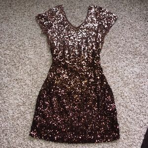 Sequin Ombré Dress